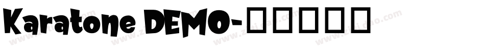 Karatone DEMO字体转换